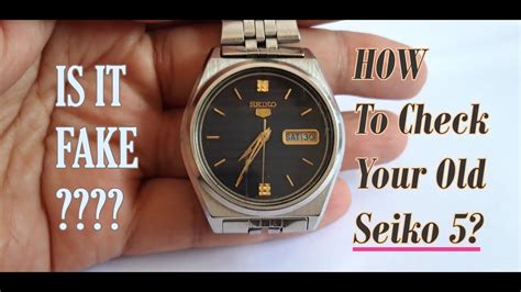 how to know fake seiko watch|verify seiko original watch.